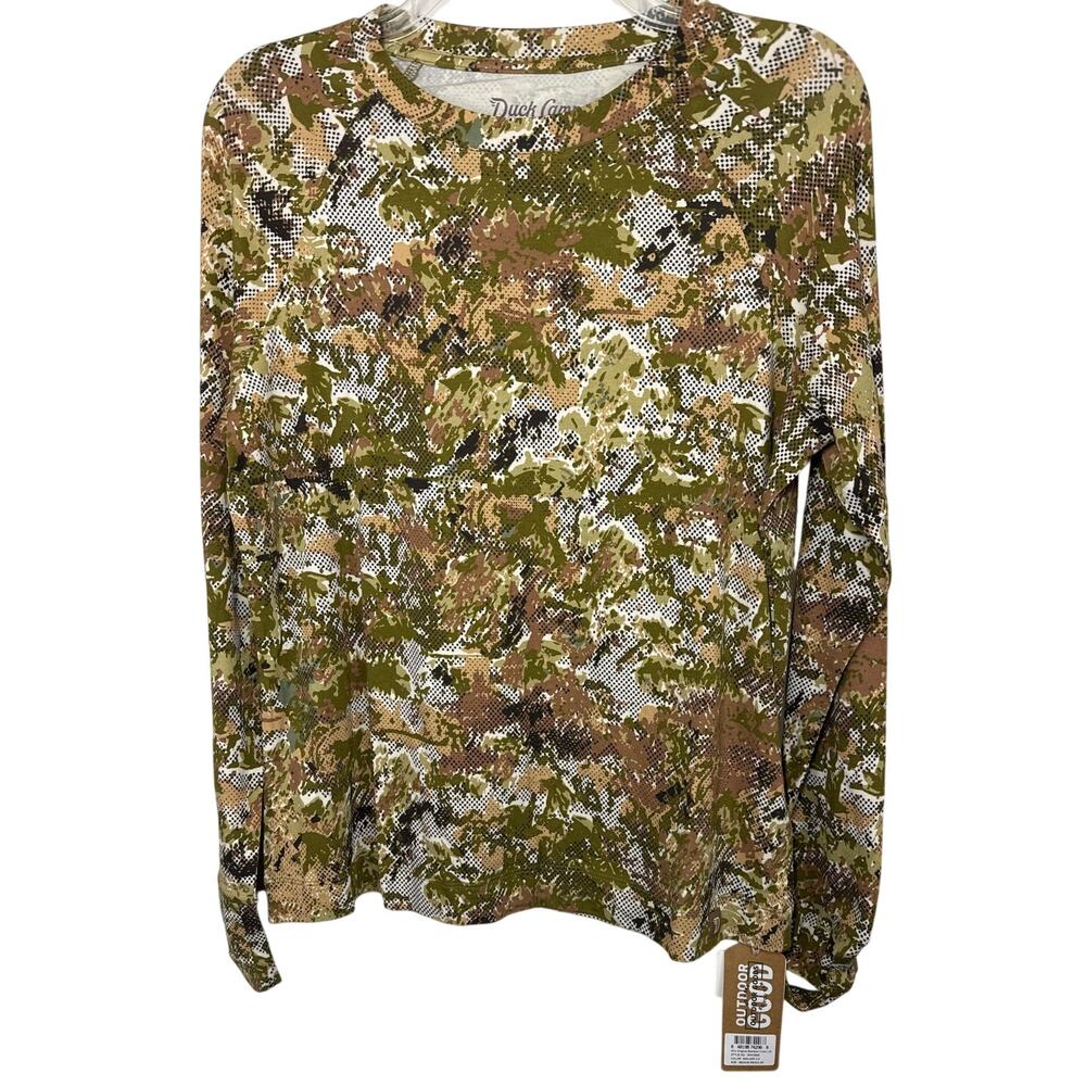 Duck Camp Original Bamboo Crew Neck Shirt, Medium, Women's